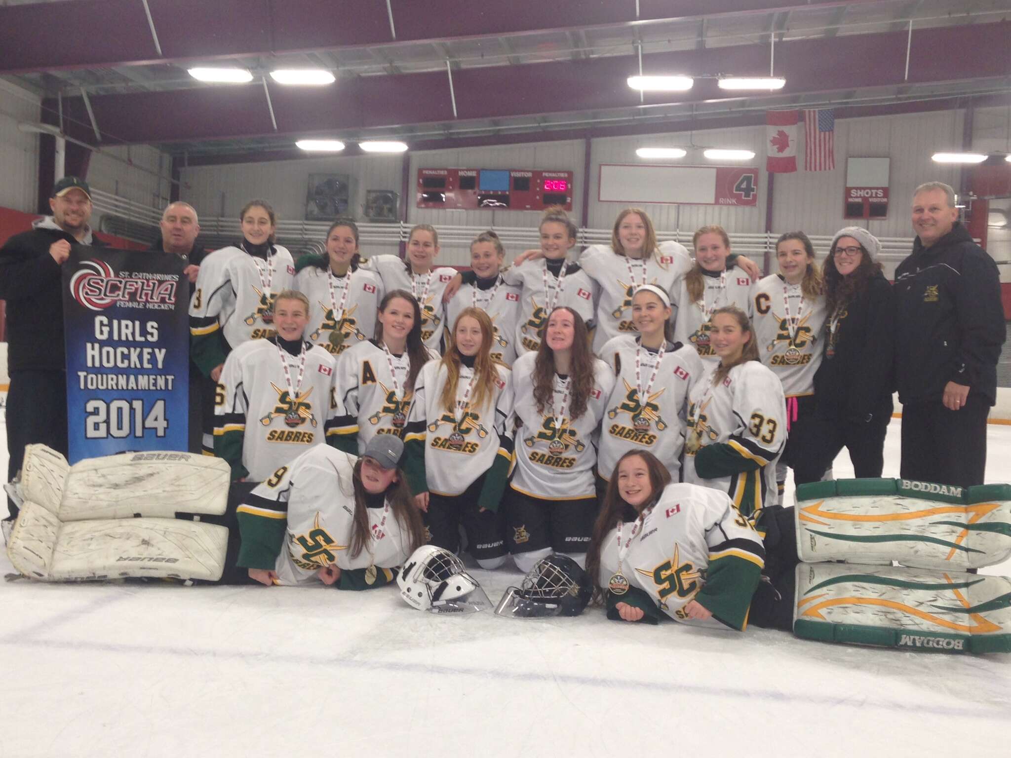 Bantam A - St. Catherines - Gold Medalists
