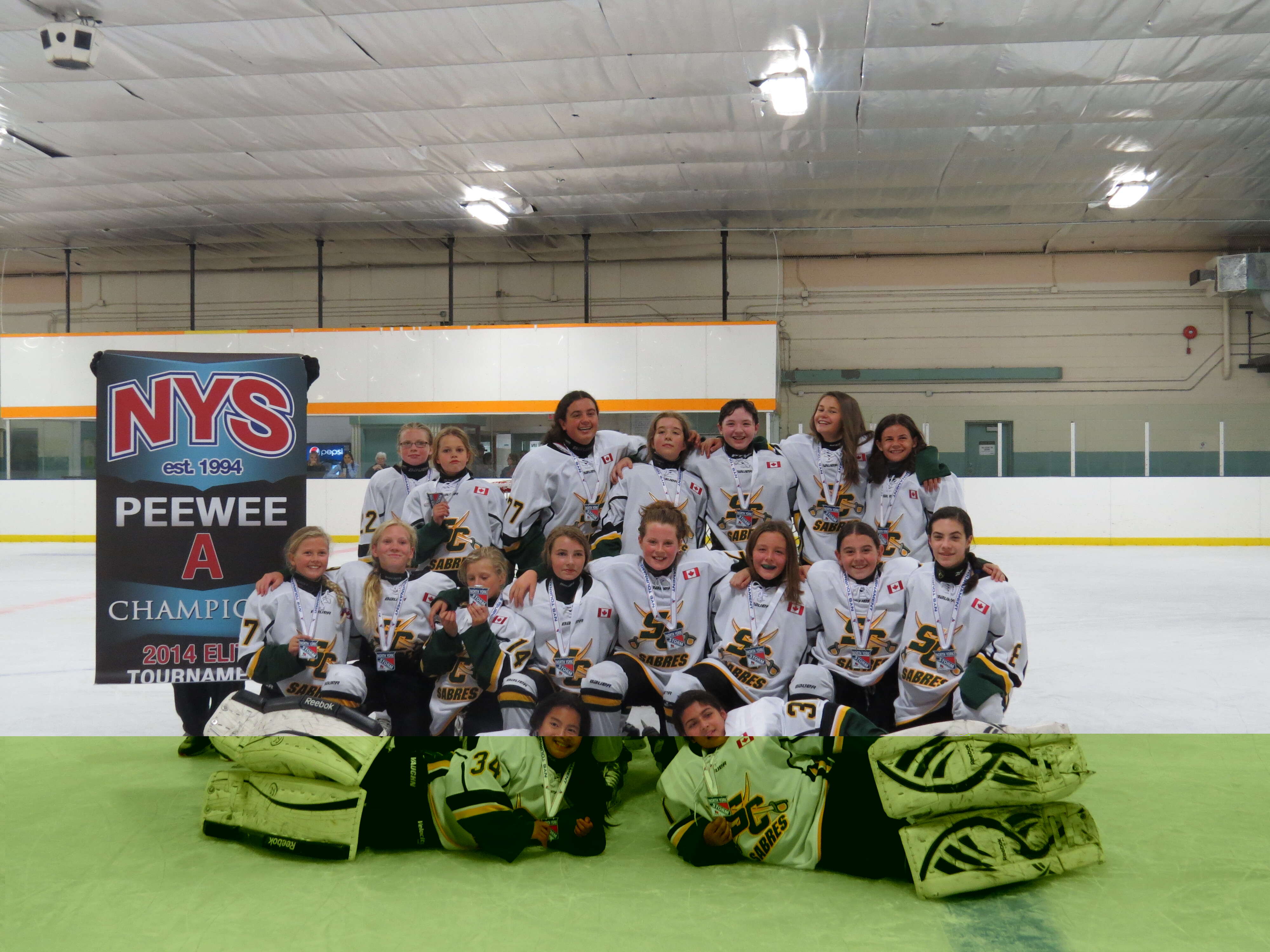 Peewee A - NYS - Gold Medalists