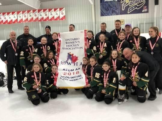 Atom AA - OWHA Provincials - Silver Medalists