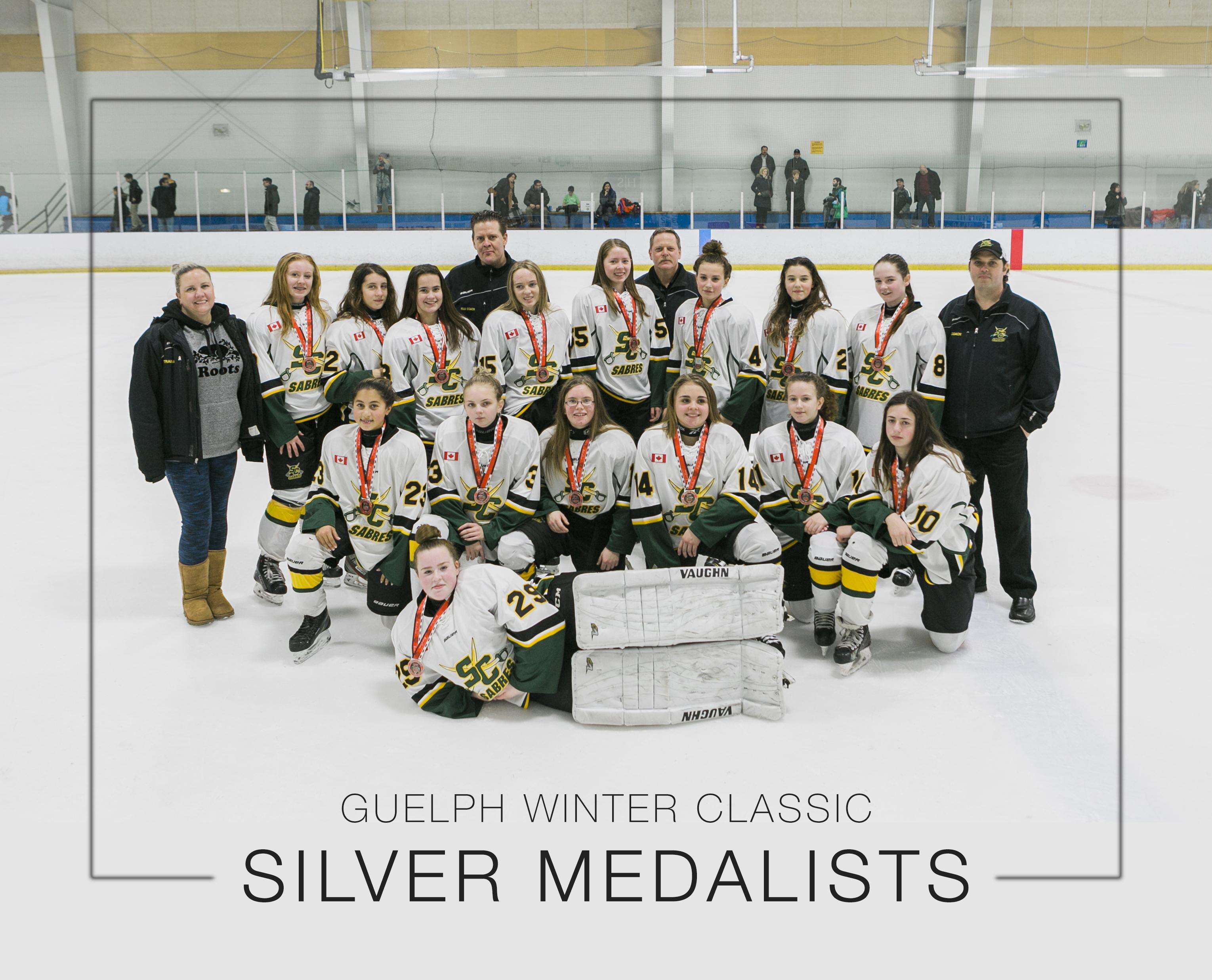 Bantam BB - Guelph Winter Classic - Silver Medalists