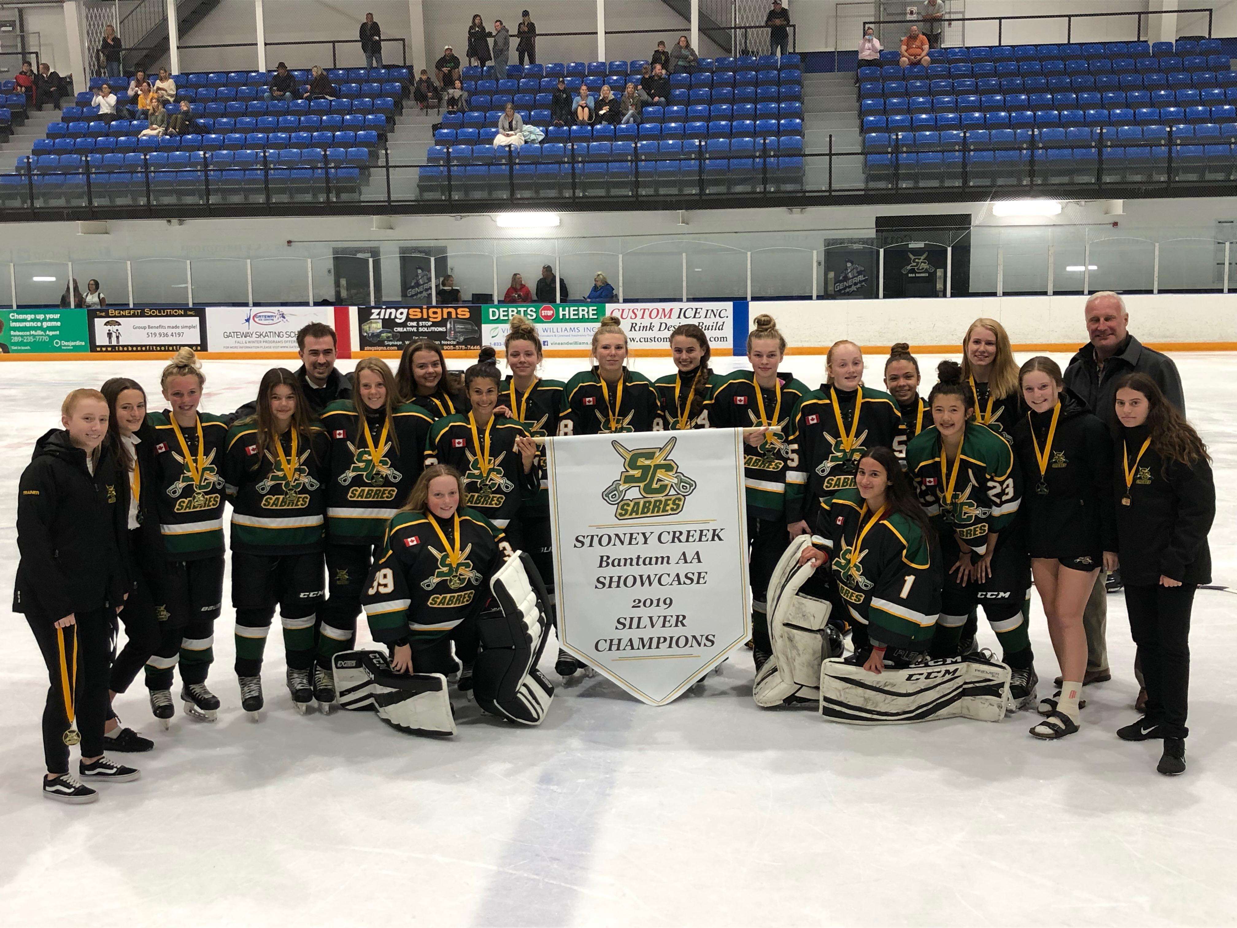 U15 AA - SC Showcase Silver Division - Gold Medalists